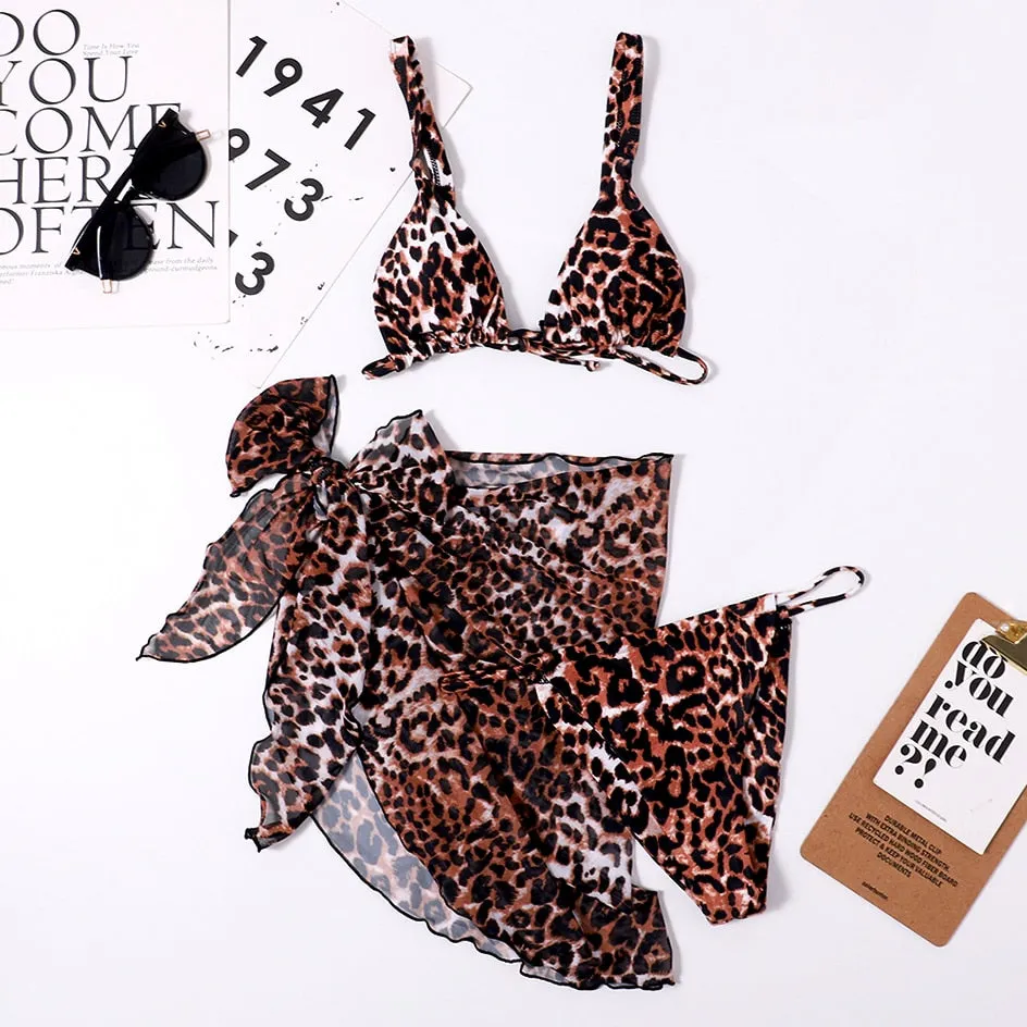 3-Piece Bikini Set
