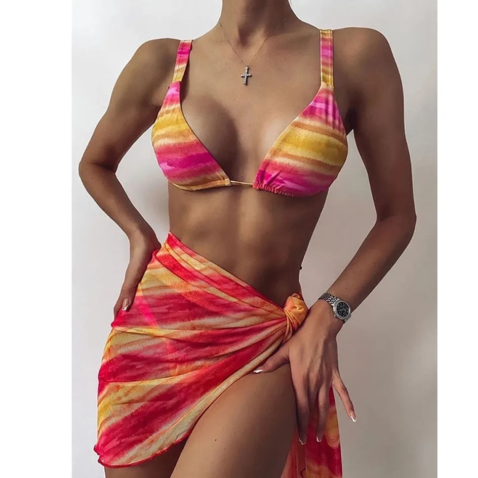 3-Piece Bikini Set