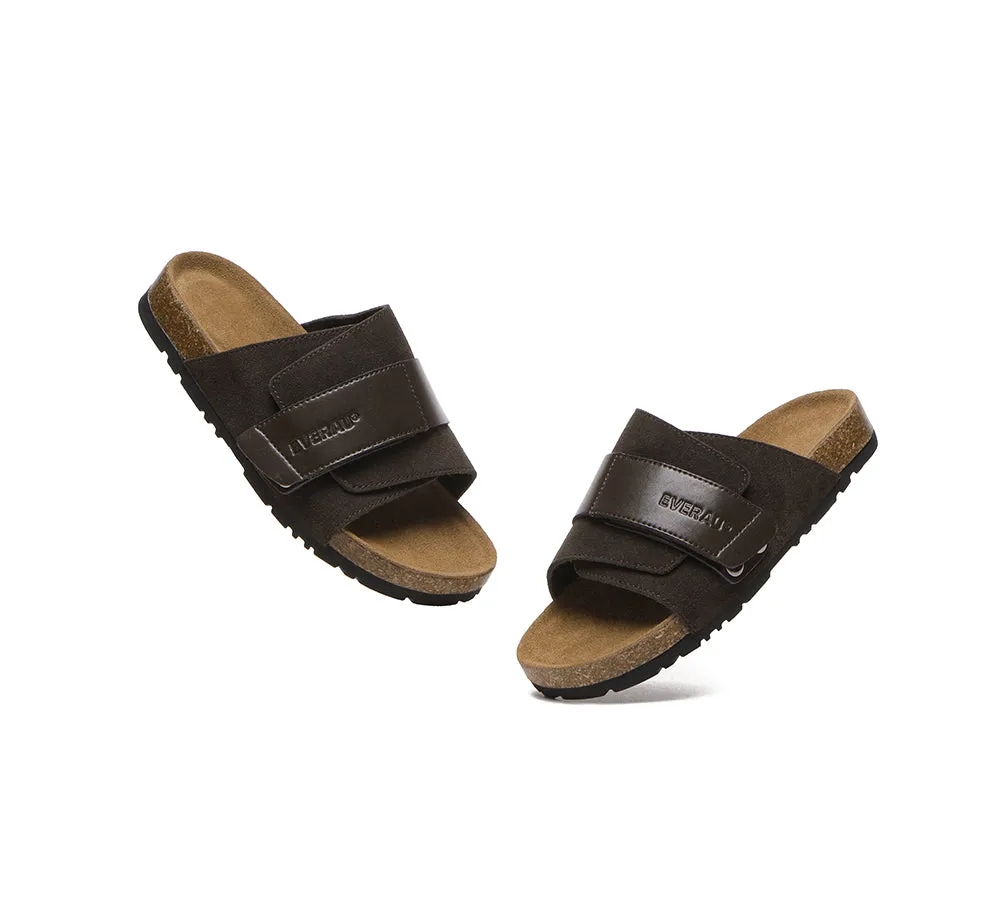 Adjustable Strap Embossed Slip-on Summer Sandal Slides Terrain