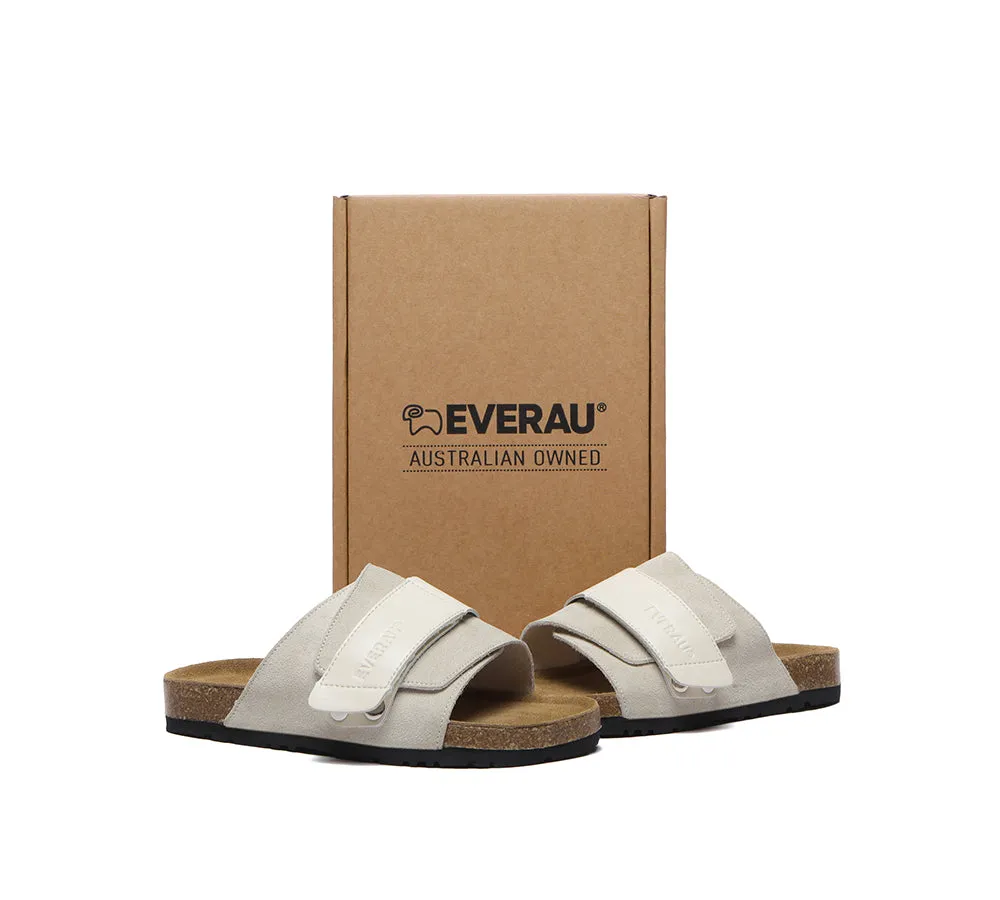 Adjustable Strap Embossed Slip-on Summer Sandal Slides Terrain