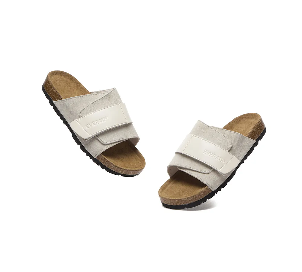 Adjustable Strap Embossed Slip-on Summer Sandal Slides Terrain