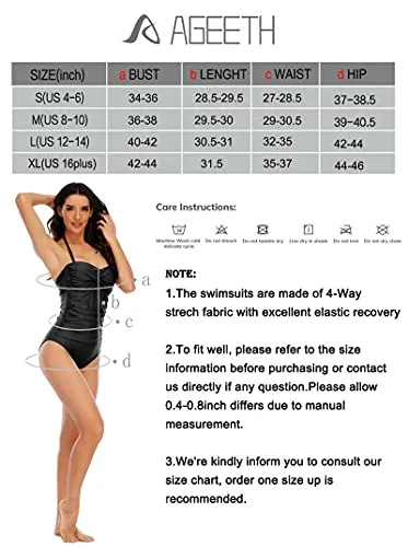 Ageeth Tankini Swimsuits for Women High Neck Back Cross Tankini Tops Swimwear Loose Fitting Keyhole Neckline Bathing Suit Purple Floral M