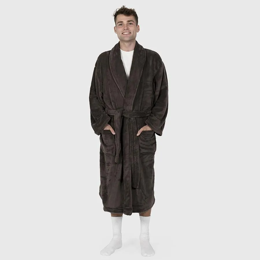 Bambury Microplush Bath Robe - 11 Colours