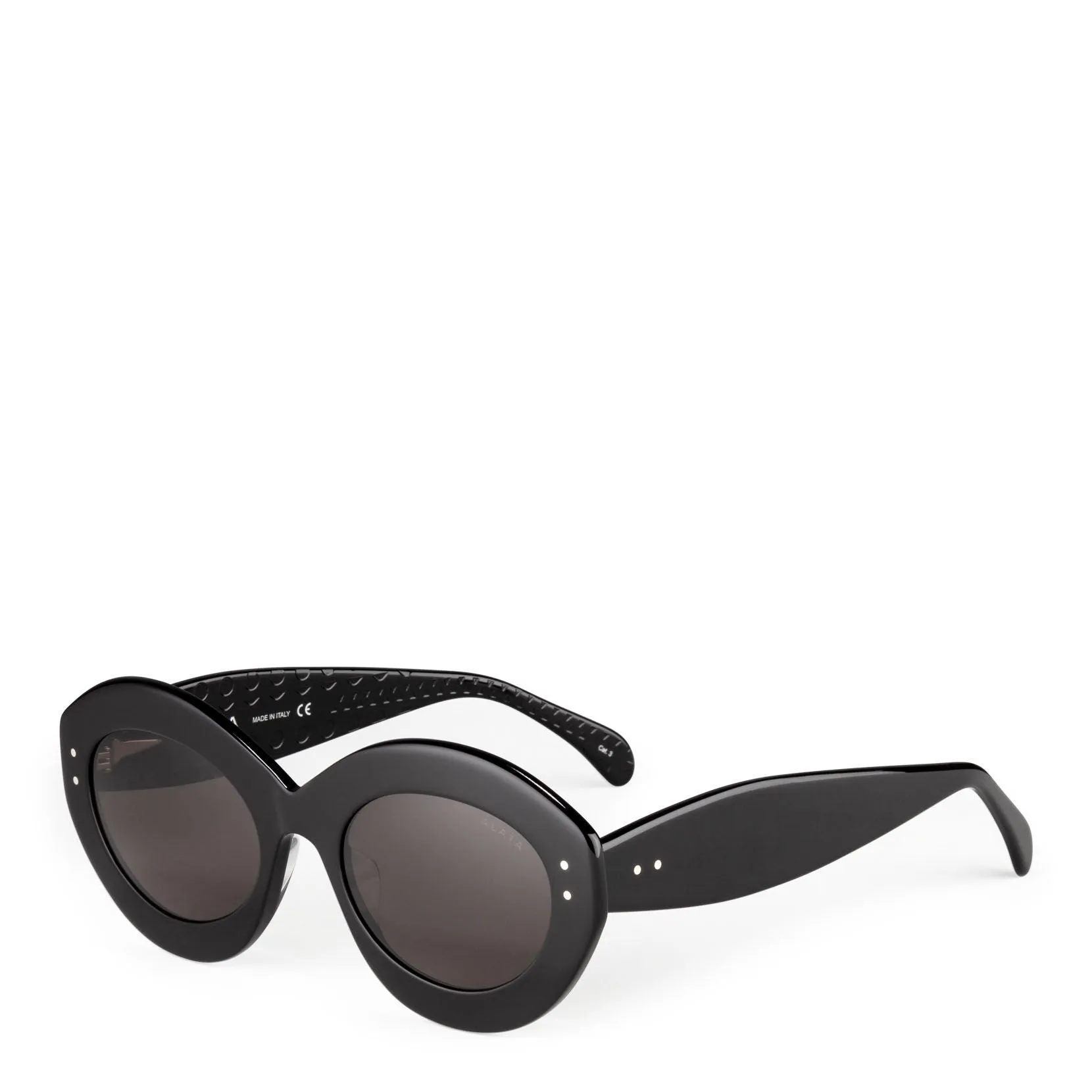 Black acetate sunglasses