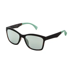 Bold and Chic Mirrored Sunglasses with UV Protection for Women