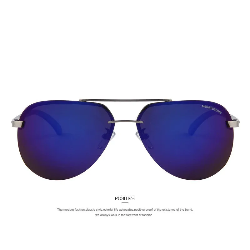 Brand Men 100% Polarized Aluminum Alloy Frame Sunglasses Fashion Men's Driving Sunglasses High quality