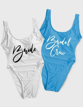 Bride & Bridal Crew - Swirly (171) Swimsuit