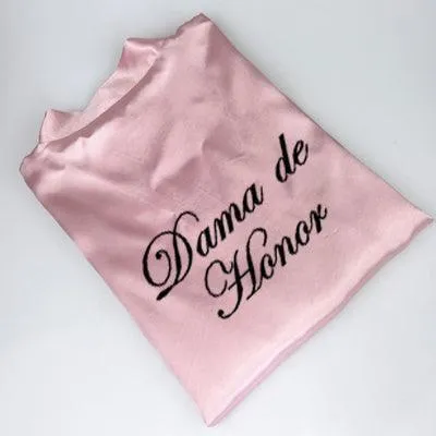 Bride kimono Satin Robe Bridal Bachelorette  Party
