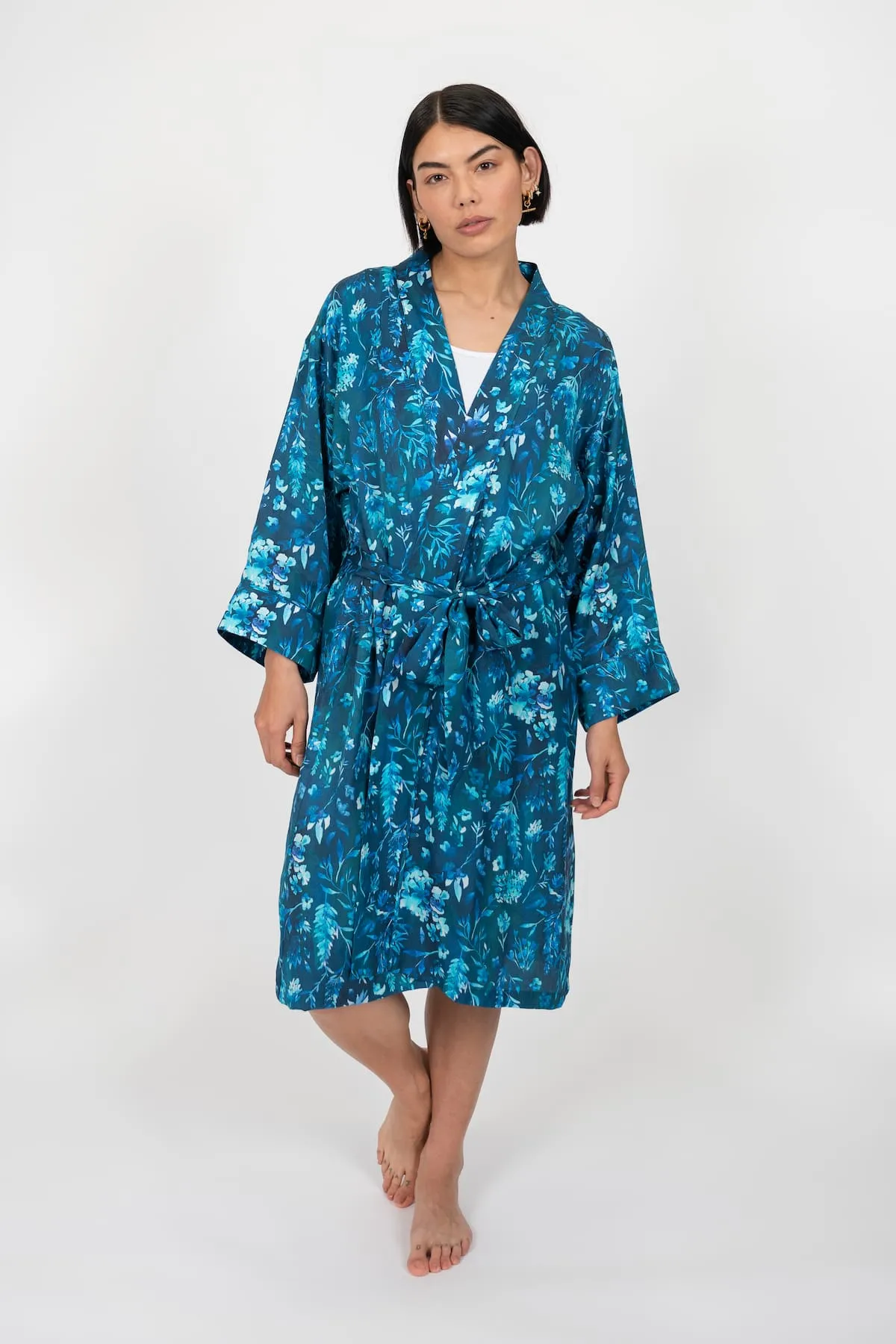Cerulean Dream Kimono Robe