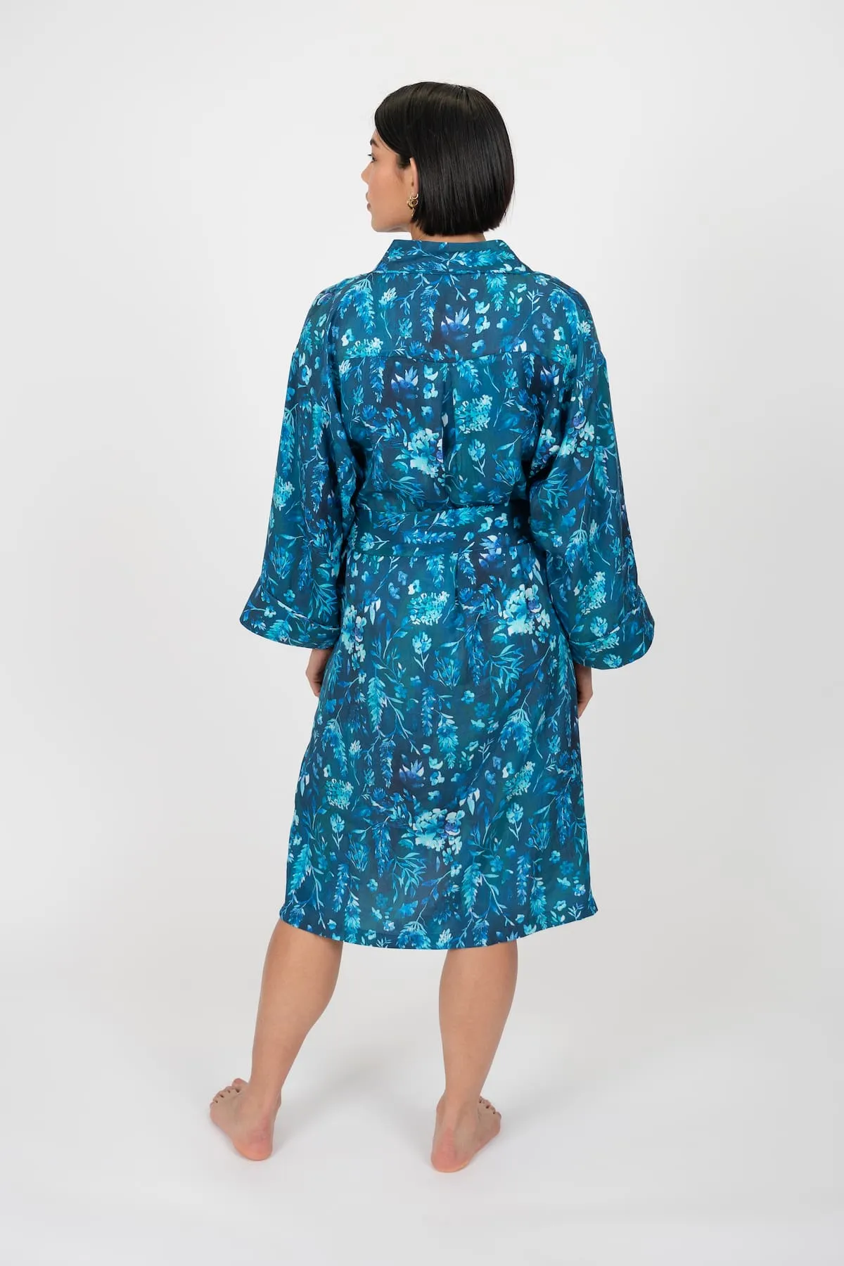 Cerulean Dream Kimono Robe