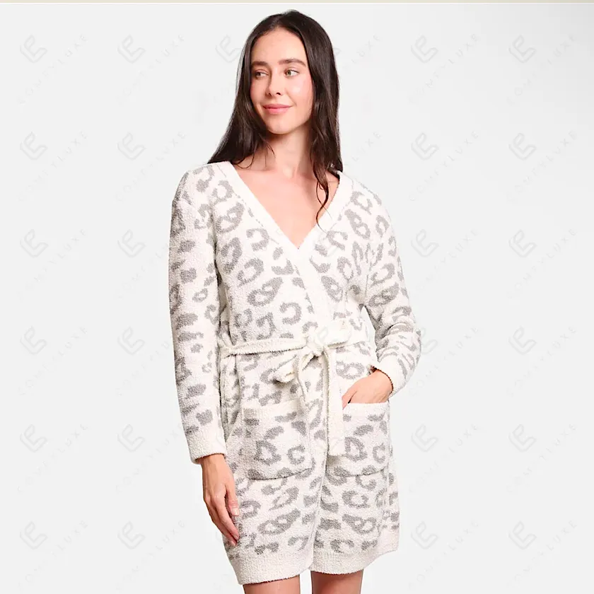 Comfy Luxe Leopard Robes