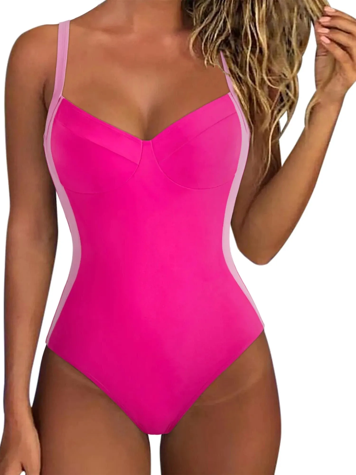 Crisscross Back Bathing Suit
