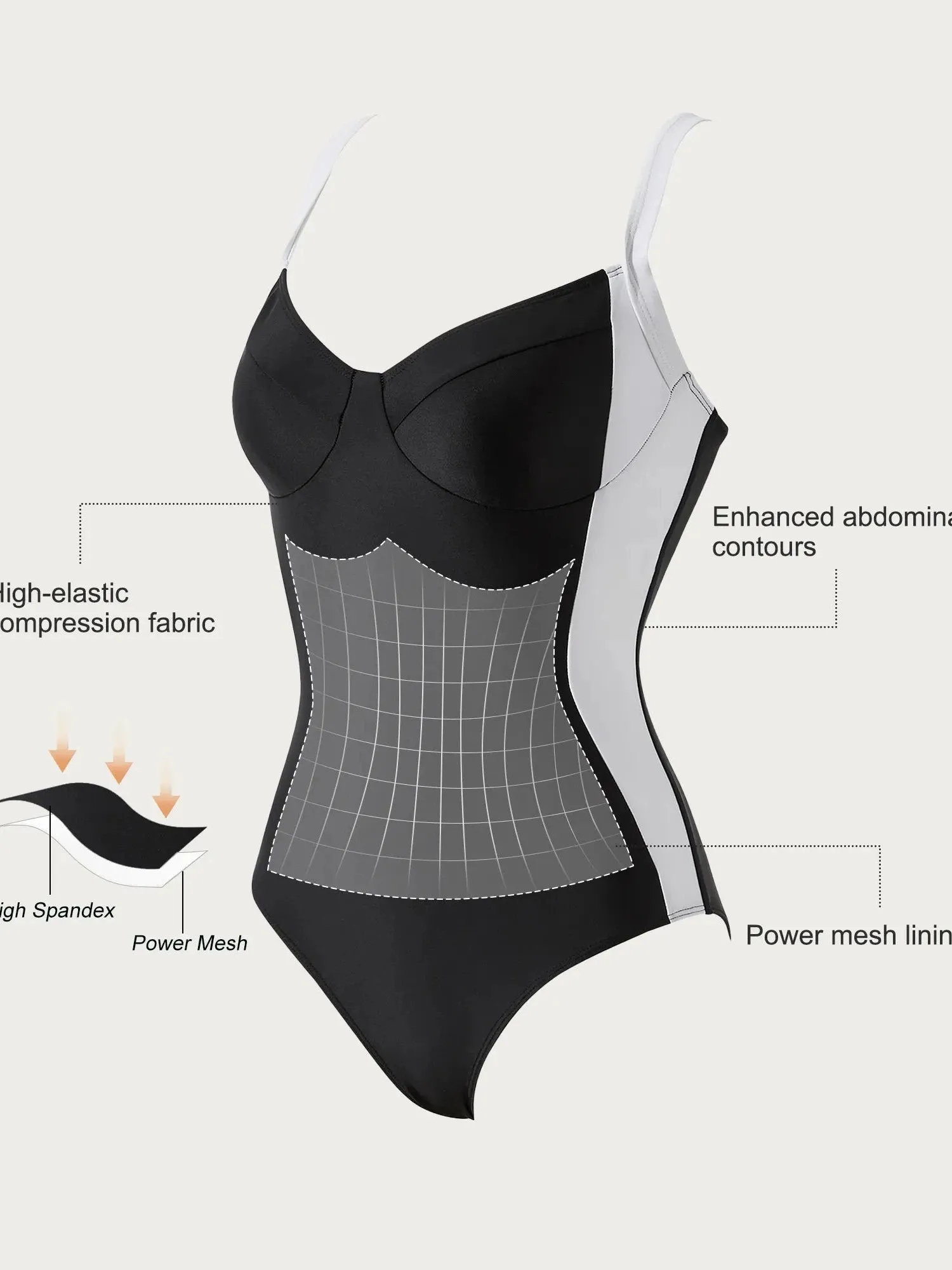 Crisscross Back Bathing Suit