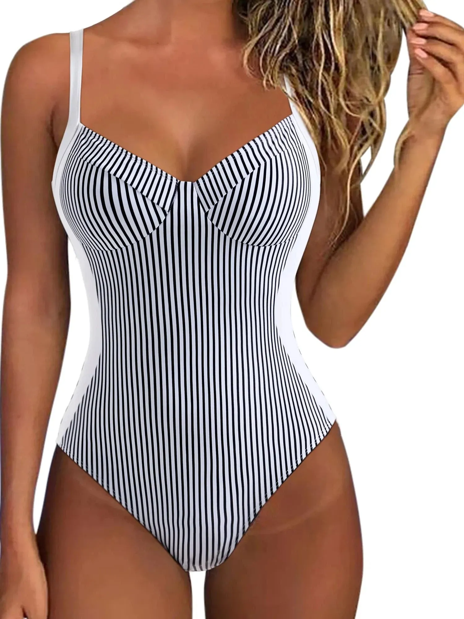 Crisscross Back Bathing Suit