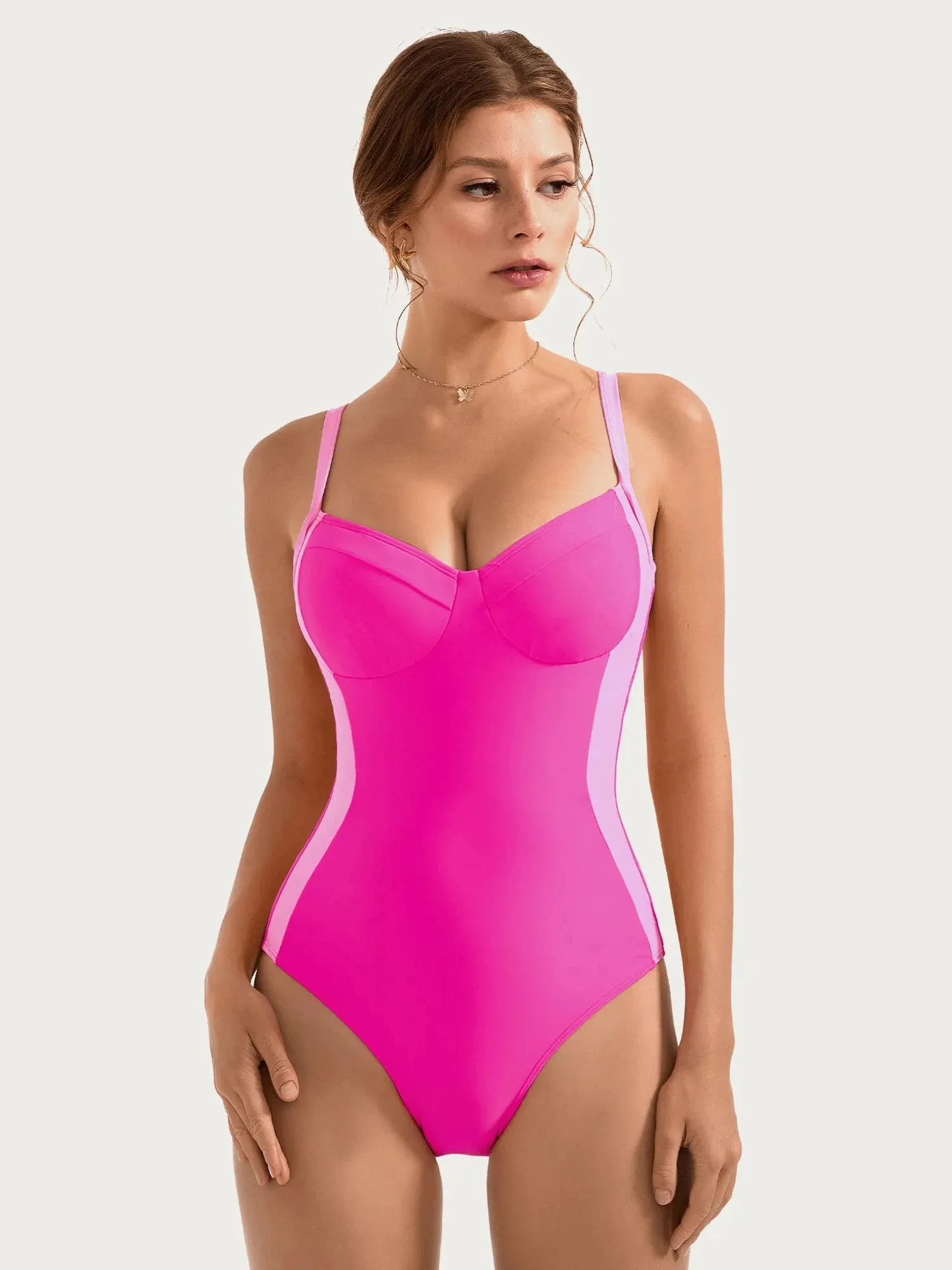 Crisscross Back Bathing Suit