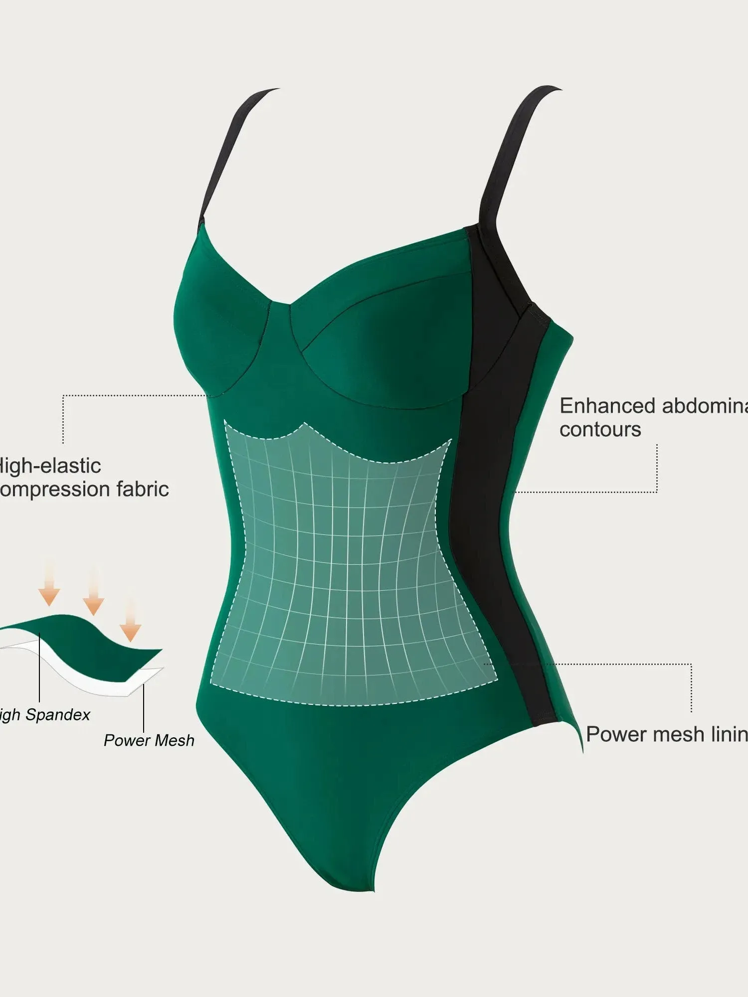 Crisscross Back Bathing Suit