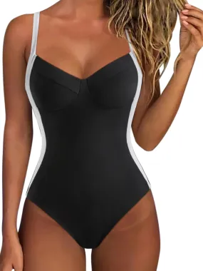 Crisscross Back Bathing Suit