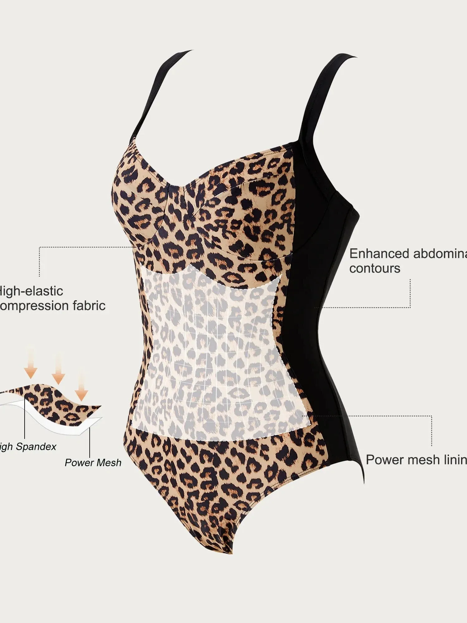 Crisscross Back Bathing Suit