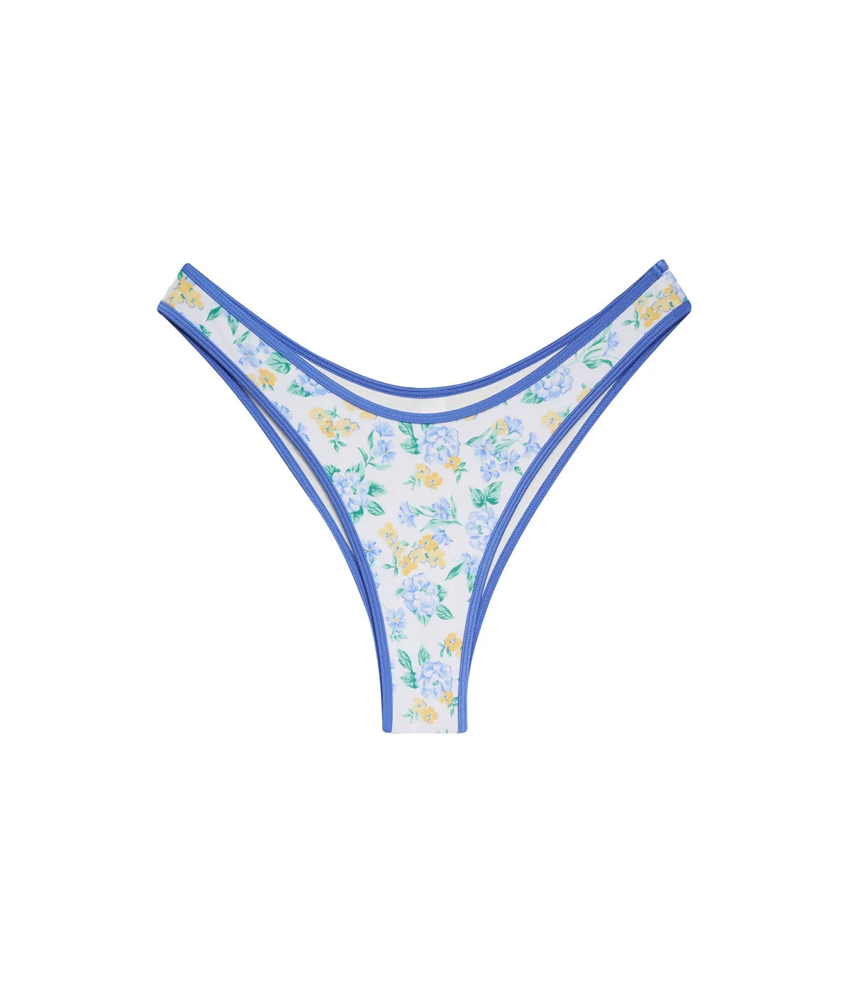Dove Bikini Bottom in Costal Floral