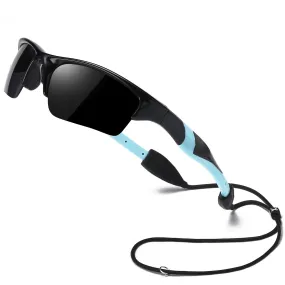 DUCO Polarized Kids Sunglasses UV400 for Boys Girls Baseball Sport K014