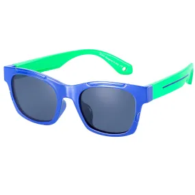 DUCO TPEE Superlight Kids Sport Polarized Sunglasses For Kids Boys Girls Rubber Flexible Frame Sunglasses