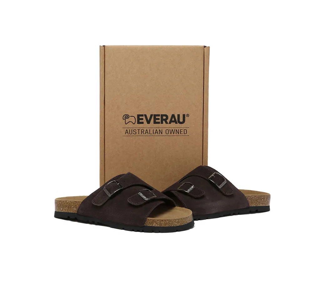 EVERAU® Adjustable Strap Slip-on Summer Sandal Slides Alexis