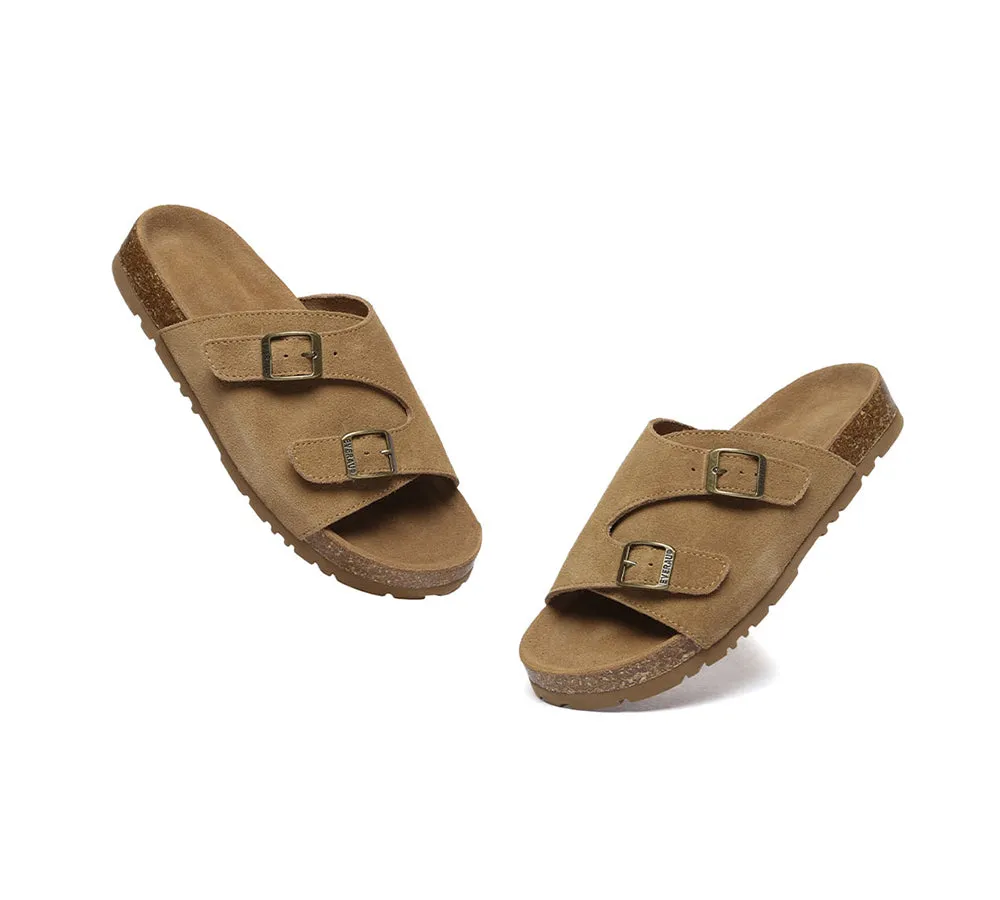 EVERAU® Adjustable Strap Slip-on Summer Sandal Slides Alexis