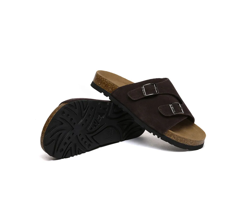 EVERAU® Adjustable Strap Slip-on Summer Sandal Slides Alexis