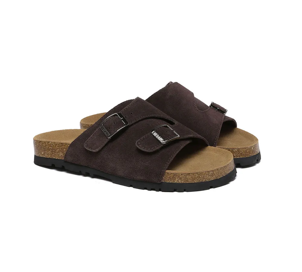 EVERAU® Adjustable Strap Slip-on Summer Sandal Slides Alexis