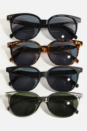 Everywhere I Go Wayfarer Sunglasses (Assorted)