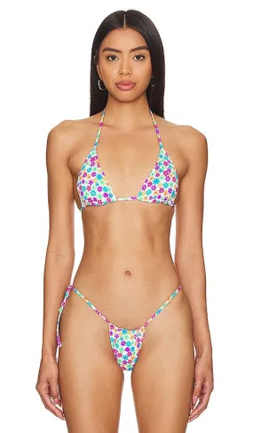 Frankies Bikinis Nick Top in White