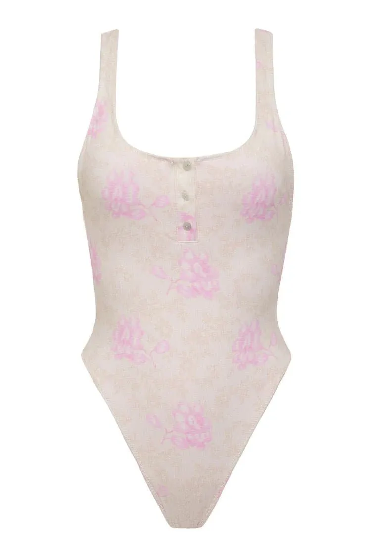 Frankies Bikinis x PAMELA ANDERSON Pacific Cheeky One Piece Swimsuit