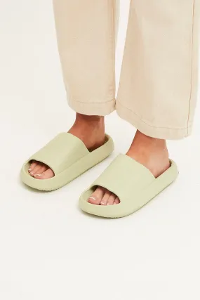 Green Chunky Moulded Slide