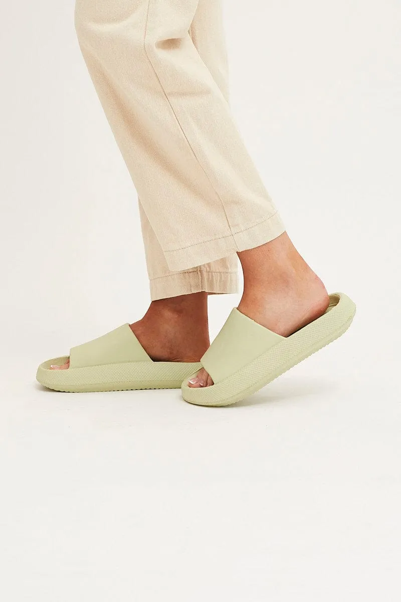 Green Chunky Moulded Slide