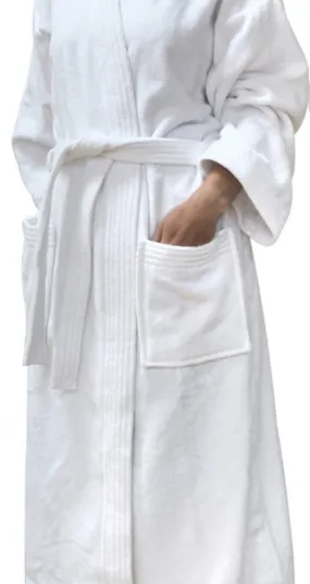 Hampton White Hotel Bathrobe