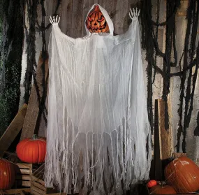 Hanging Animated Pumpkin Man
