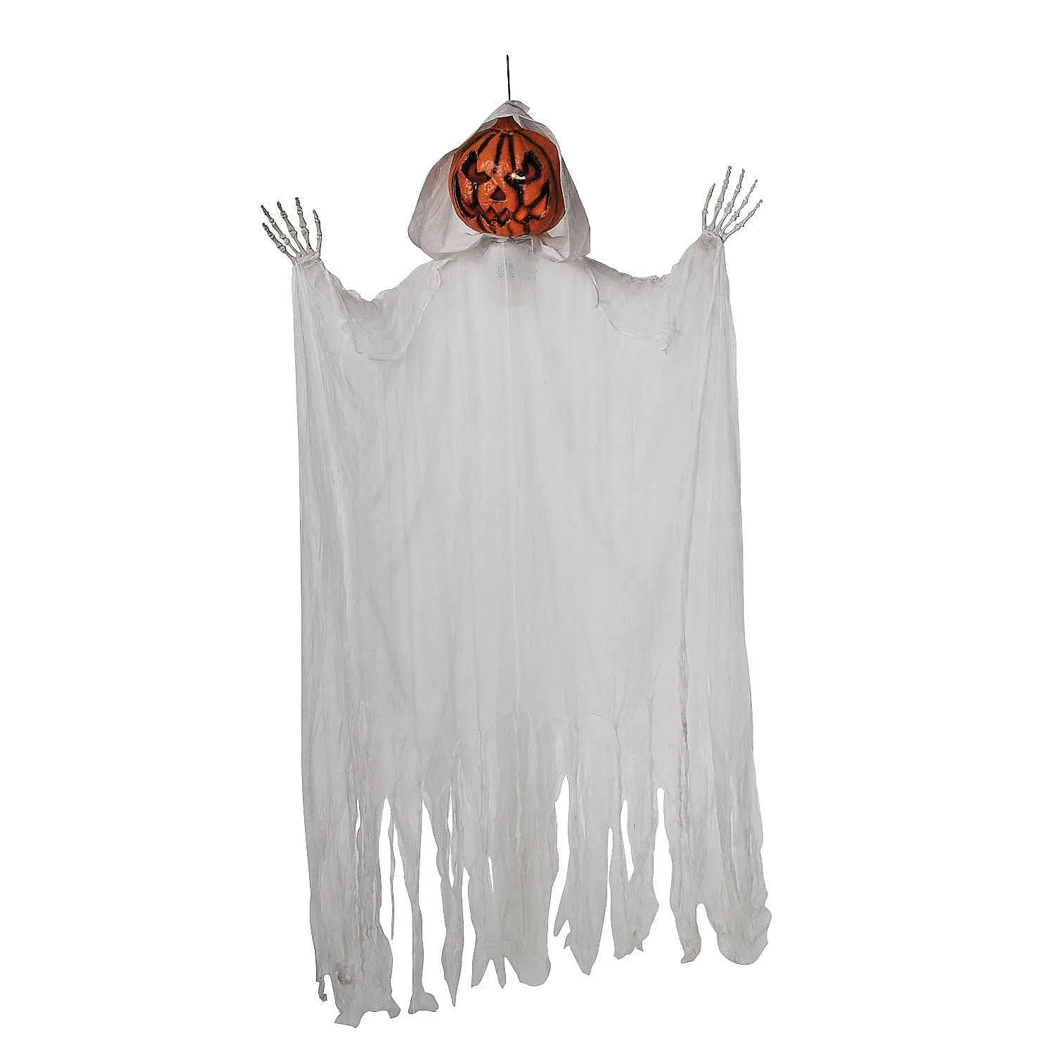 Hanging Animated Pumpkin Man