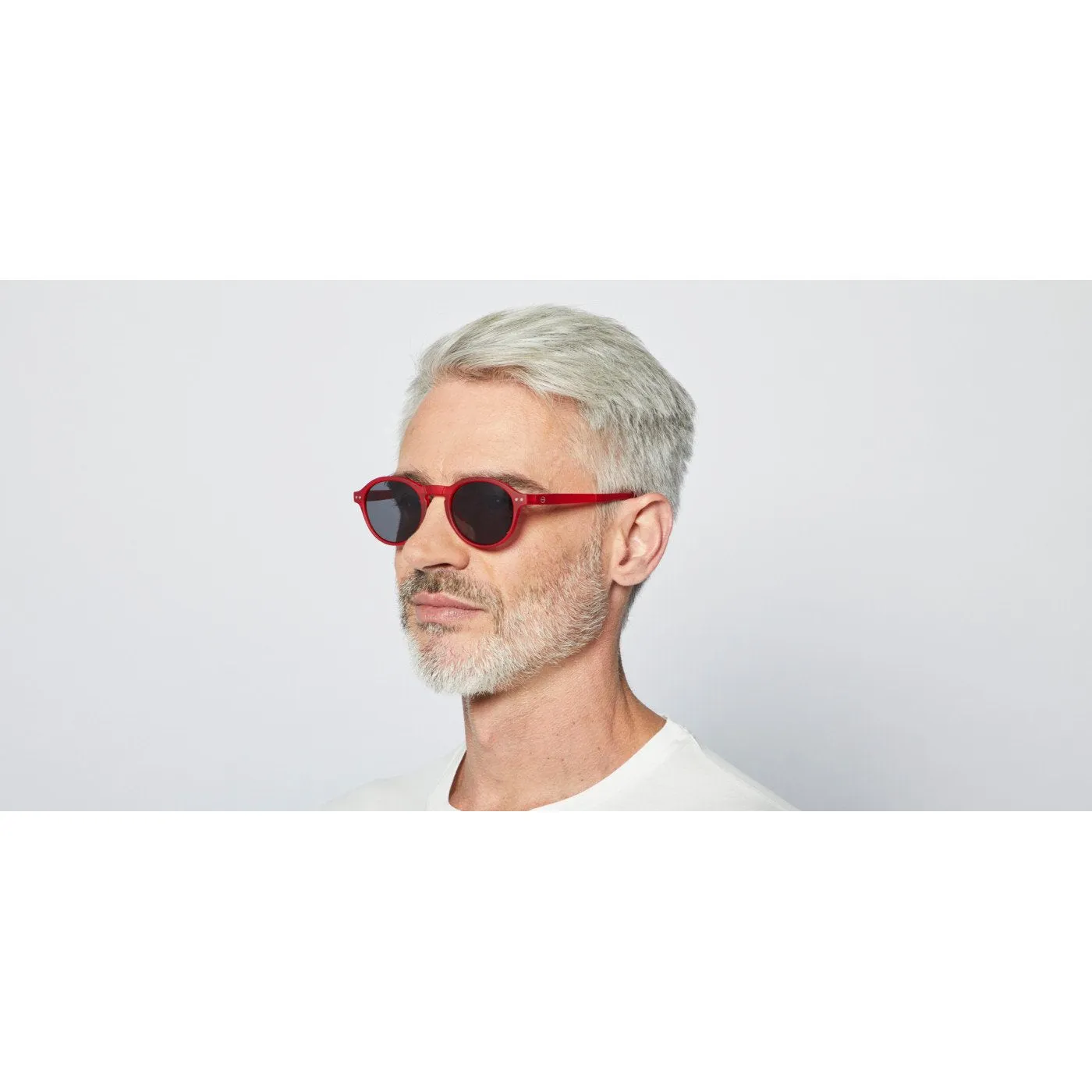 IZIPIZI #F SUN Red Folding Sunglasses