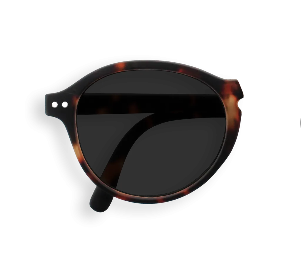 IZIPIZI #F SUN Tortoise Folding Sunglasses