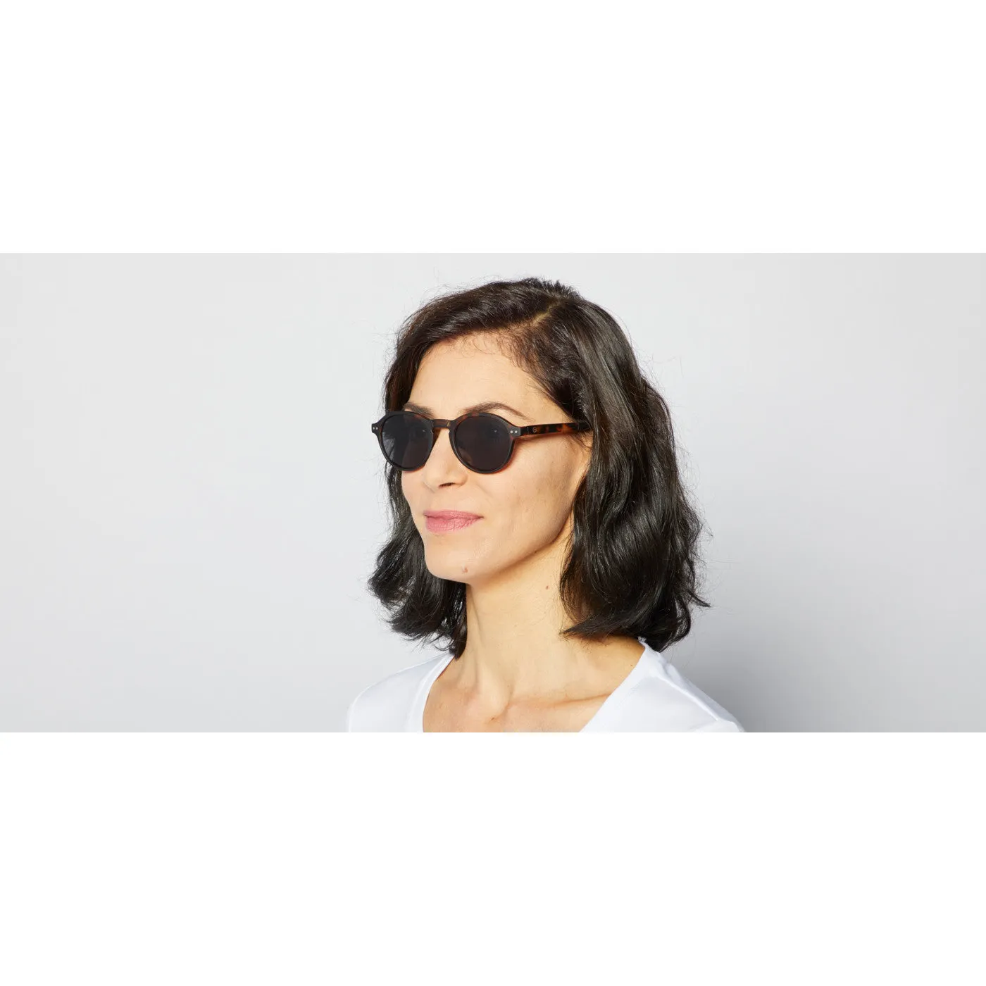 IZIPIZI #F SUN Tortoise Folding Sunglasses