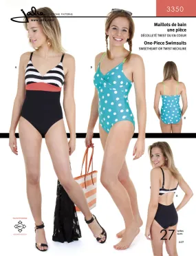 Jalie Pattern 3350 - One-piece swimsuits
