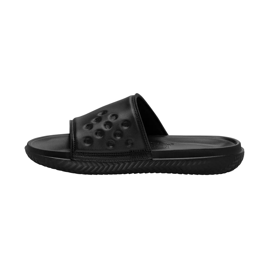 JORDAN PLAY MEN'S SLIDES BLACK