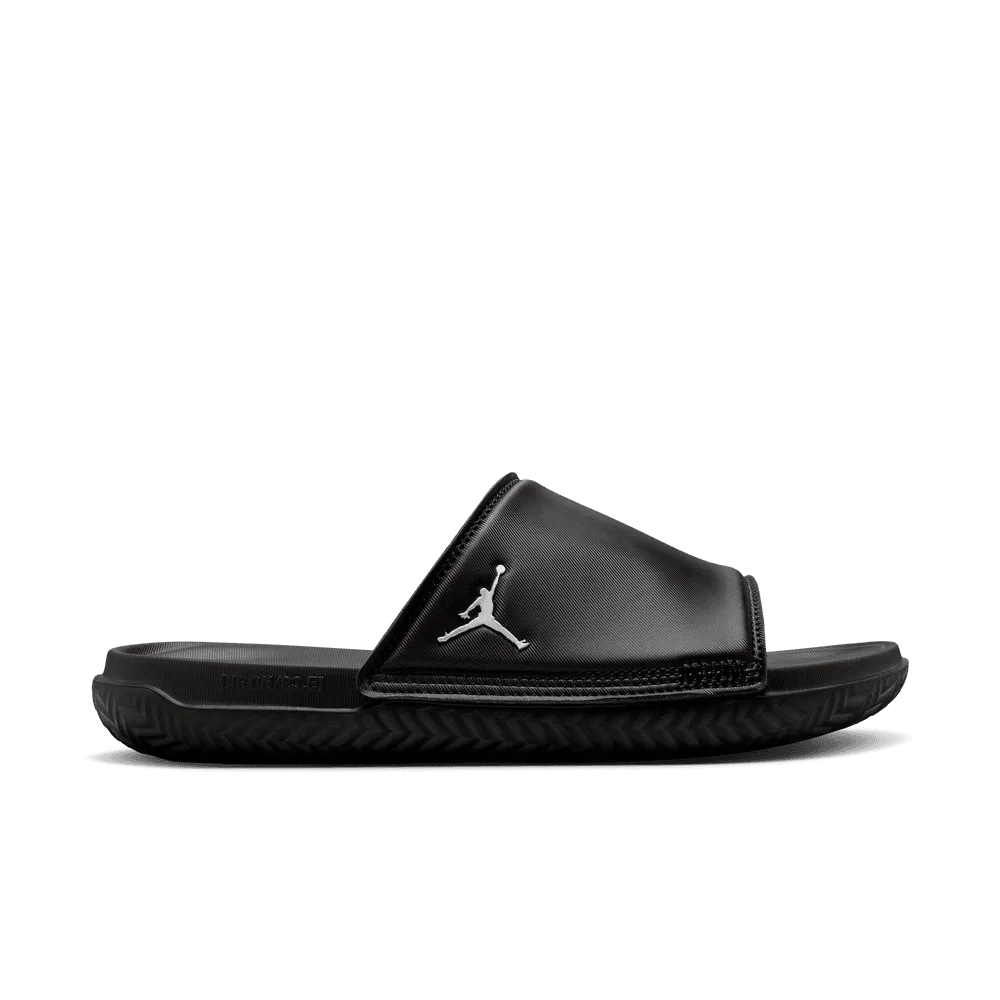 Jordan Play Men's Slides 'Black/Silver'
