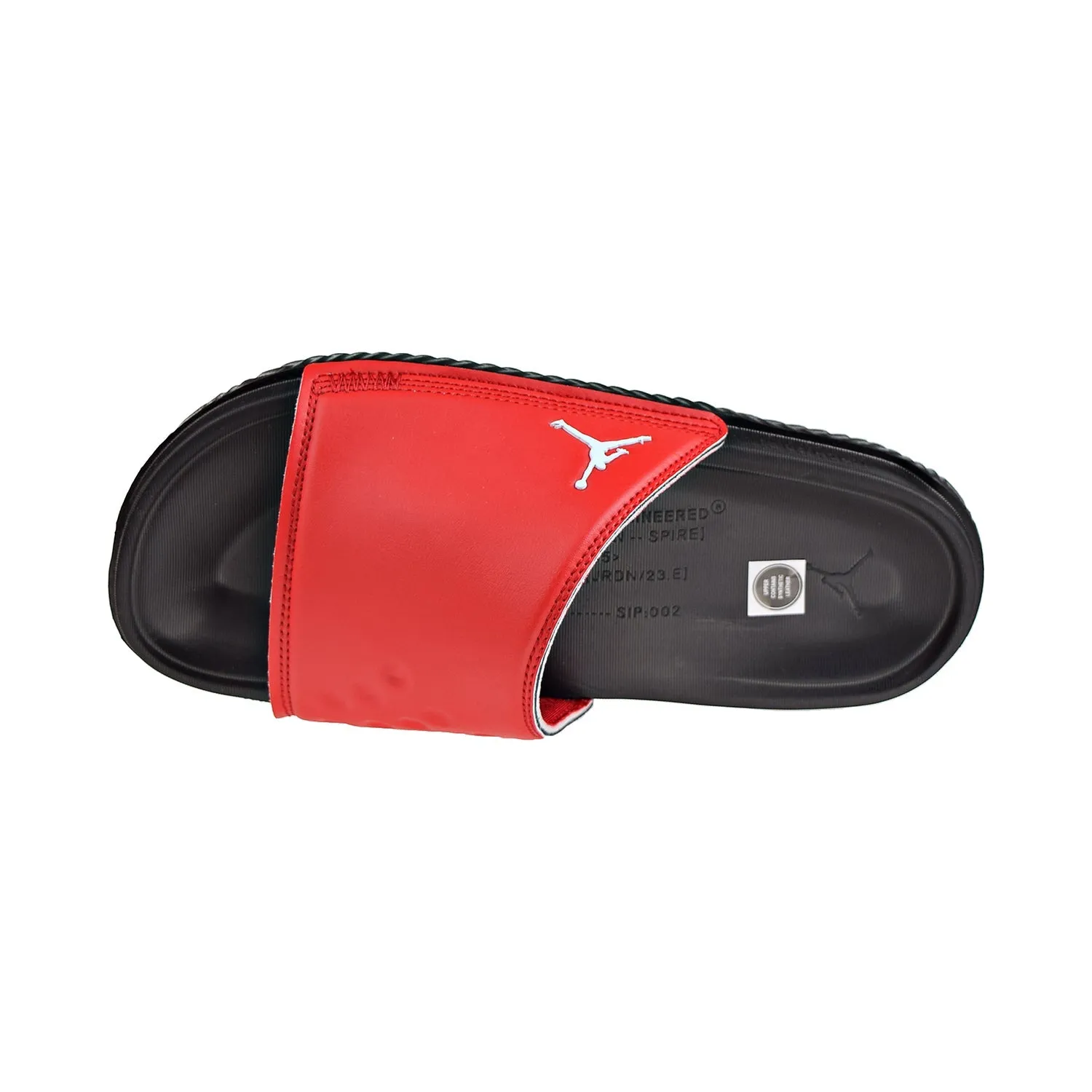 Jordan Play Men's Slides University Red-White