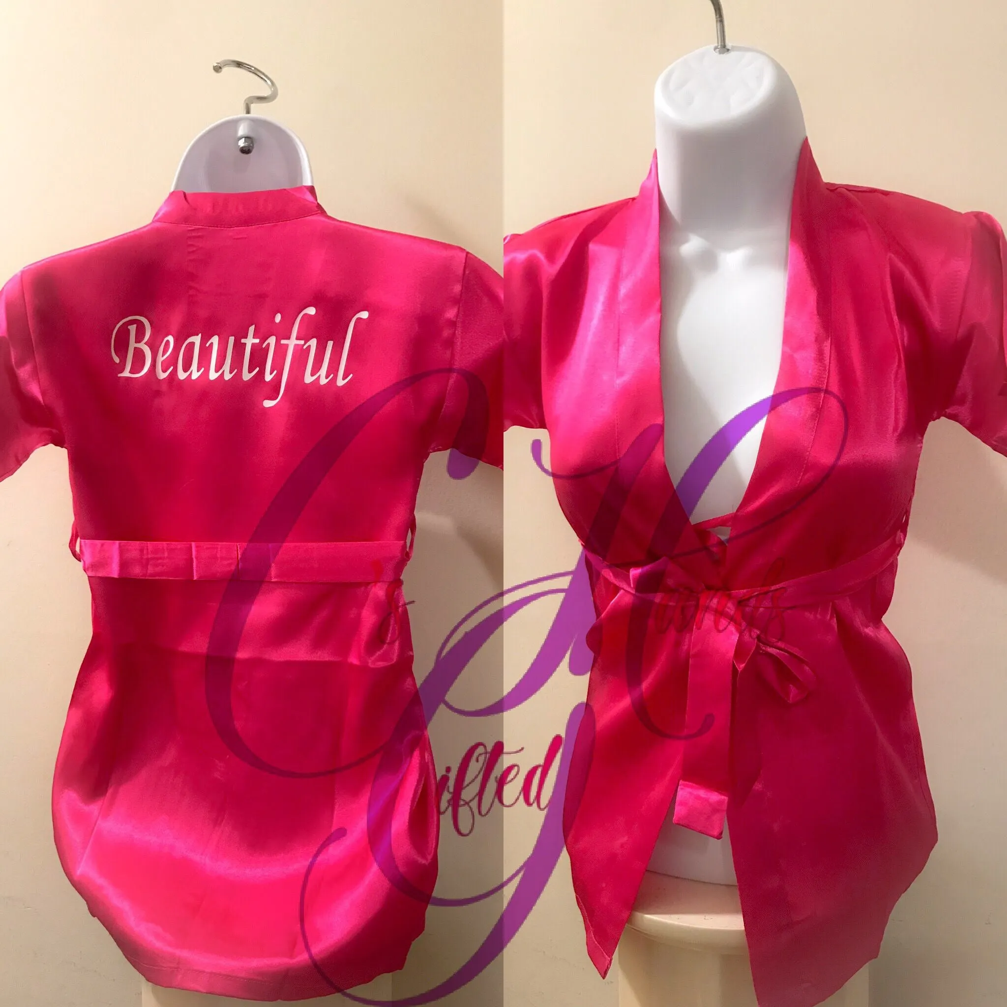 Kids Satin Robes