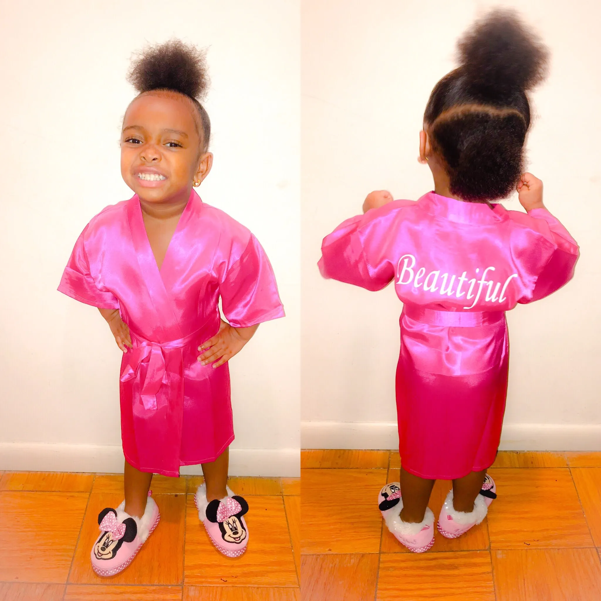 Kids Satin Robes