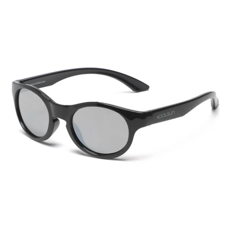 KOOLSUN Boston Kids Sunglasses - Black - 3-8 years