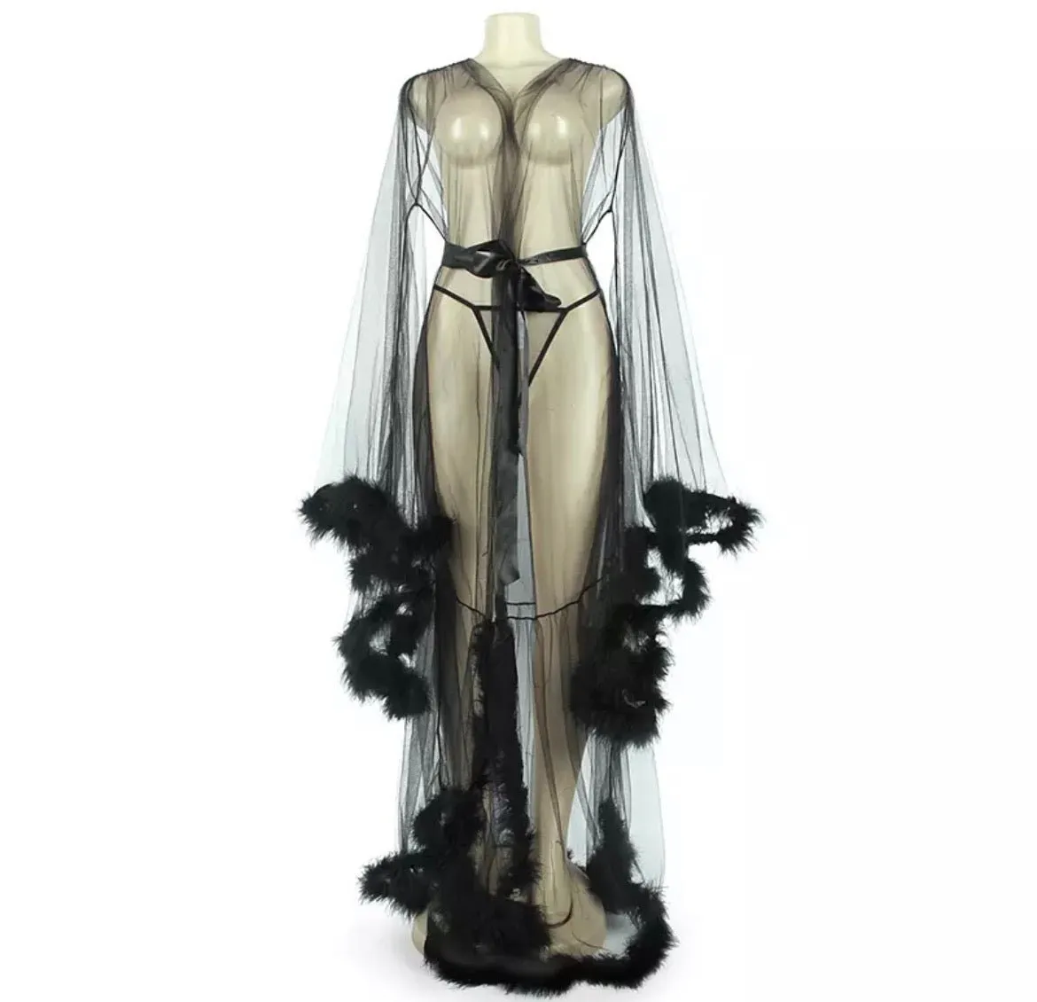 Lingerie Robe Boudoir Photoshoot Intimates