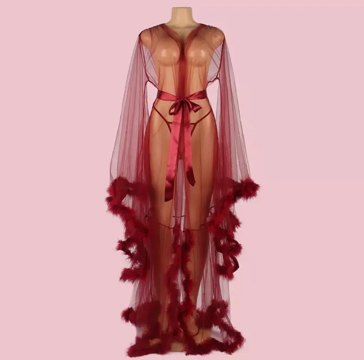 Lingerie Robe Boudoir Photoshoot Intimates