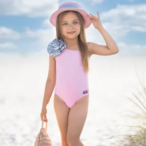 L.O.L. SURPRISE! Kitty Queen One Shoulder Swimsuit